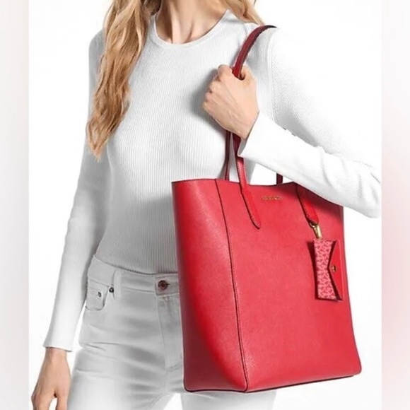 New Michael Kors large tote bag w/card case - Picture 2 of 11